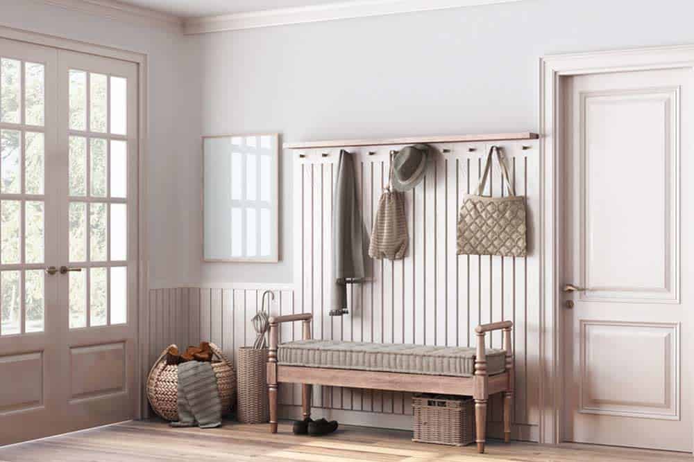 Garderobe im Vintage Stil Garderobe im Vintage Stil (depositphotos.com)