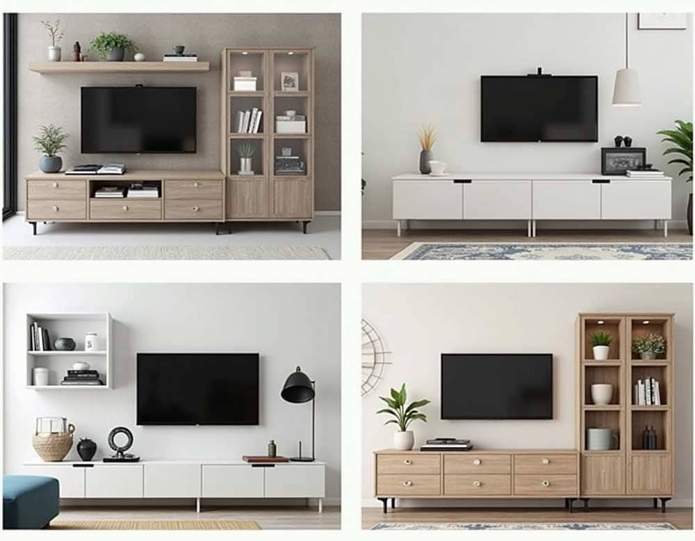 Wohnzimmer Regal mit Türen Wohnzimmer Regal mit Türen